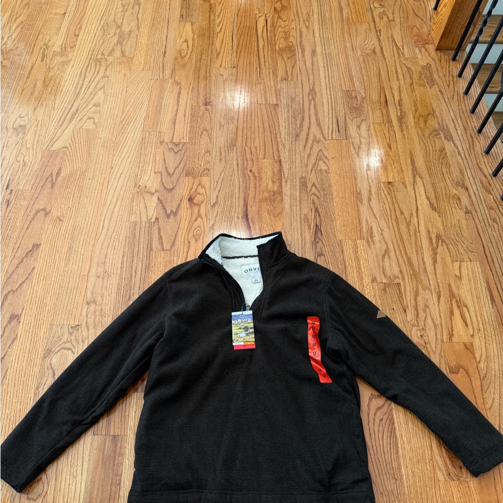 Orvis Brown Men's zip up